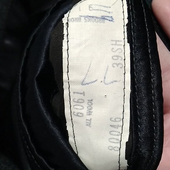 SALE! Brooks Brothers Long Wool Coat Like New Condition - Picture 13 of 15